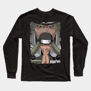 HIRUZEN SARUTOBI MERCH VTG Long Sleeve T-Shirt